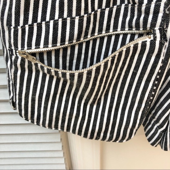 RUMOR BOUTIQUE STRIPED SHORTS - Picture 4 of 5